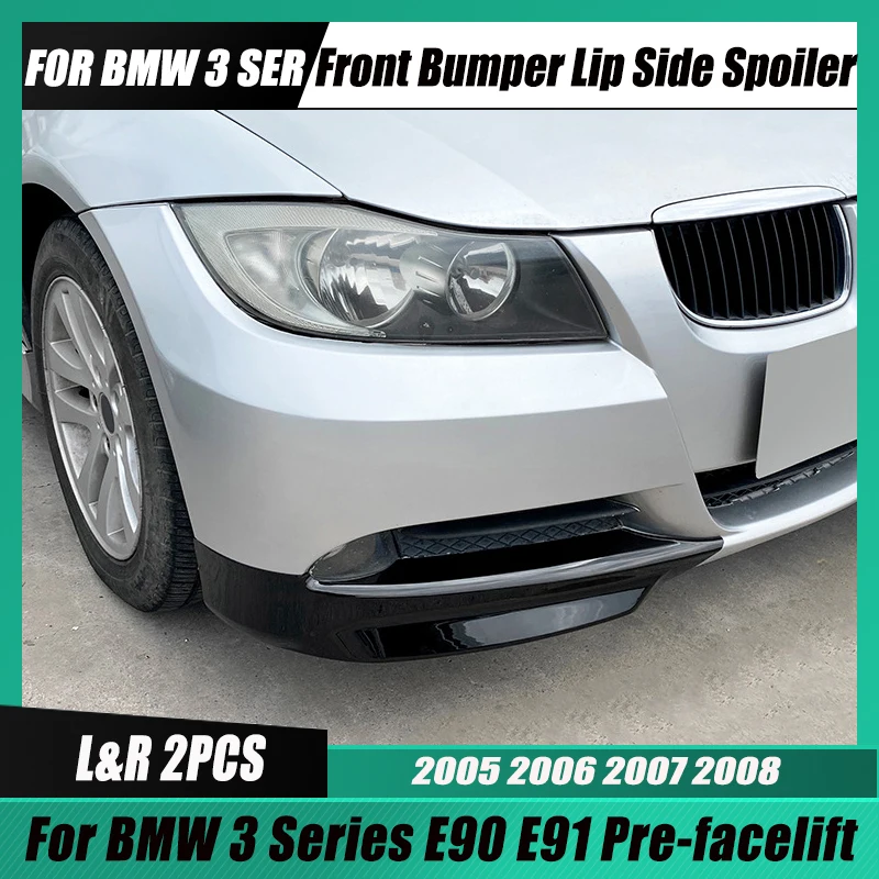For BMW 3 Series E90 E91 Pre-facelift Car Front Bumper Lip Splitter Diffuser Fog Lamp Trim Cover Guard 320i 325i 330i 2005-2008
For BMW 3 Series E90 E91 Pre-facelift Car Front Bumper Lip Splitter Diffuser Fog Lamp Trim Cover Guard 320i 325i 330i 2005-2008