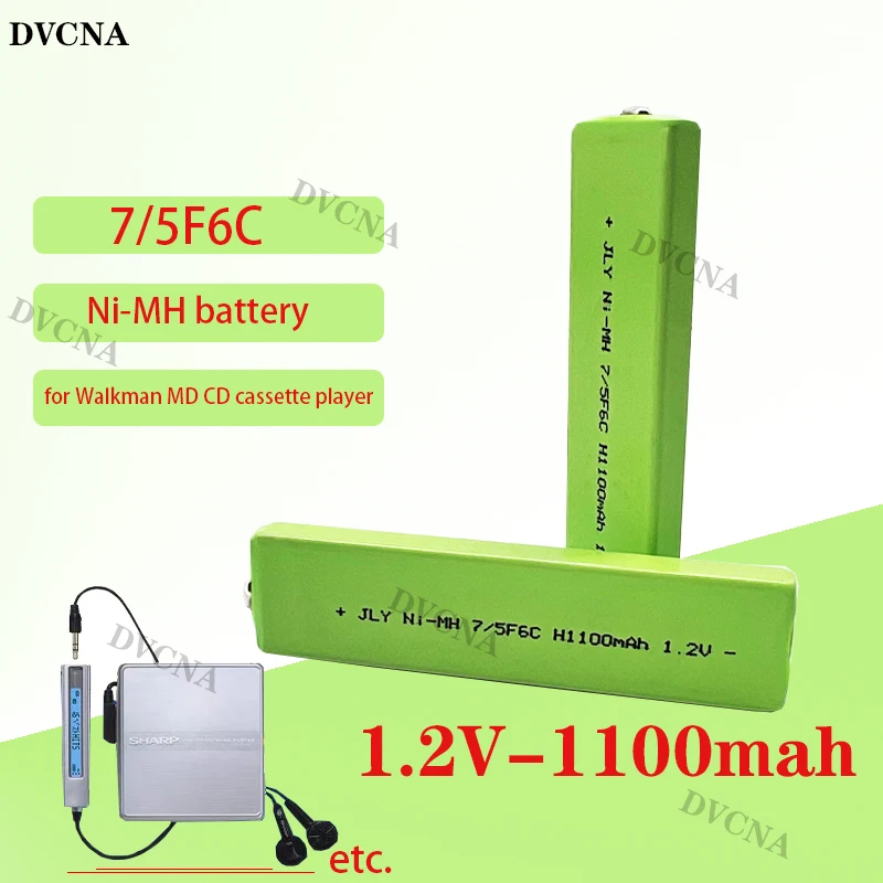 1,2 V 7/5F6 67F6 1100mAh Ni-MH аккумулятор для жевательной резинки 7/5 F6 ячейка для panasonic sony MD CD кассетный плеер
1,2 V 7/5F6 67F6 1100mAh Ni-MH аккумулятор для жевательной резинки 7/5 F6 ячейка для panasonic sony MD CD кассетный плеер