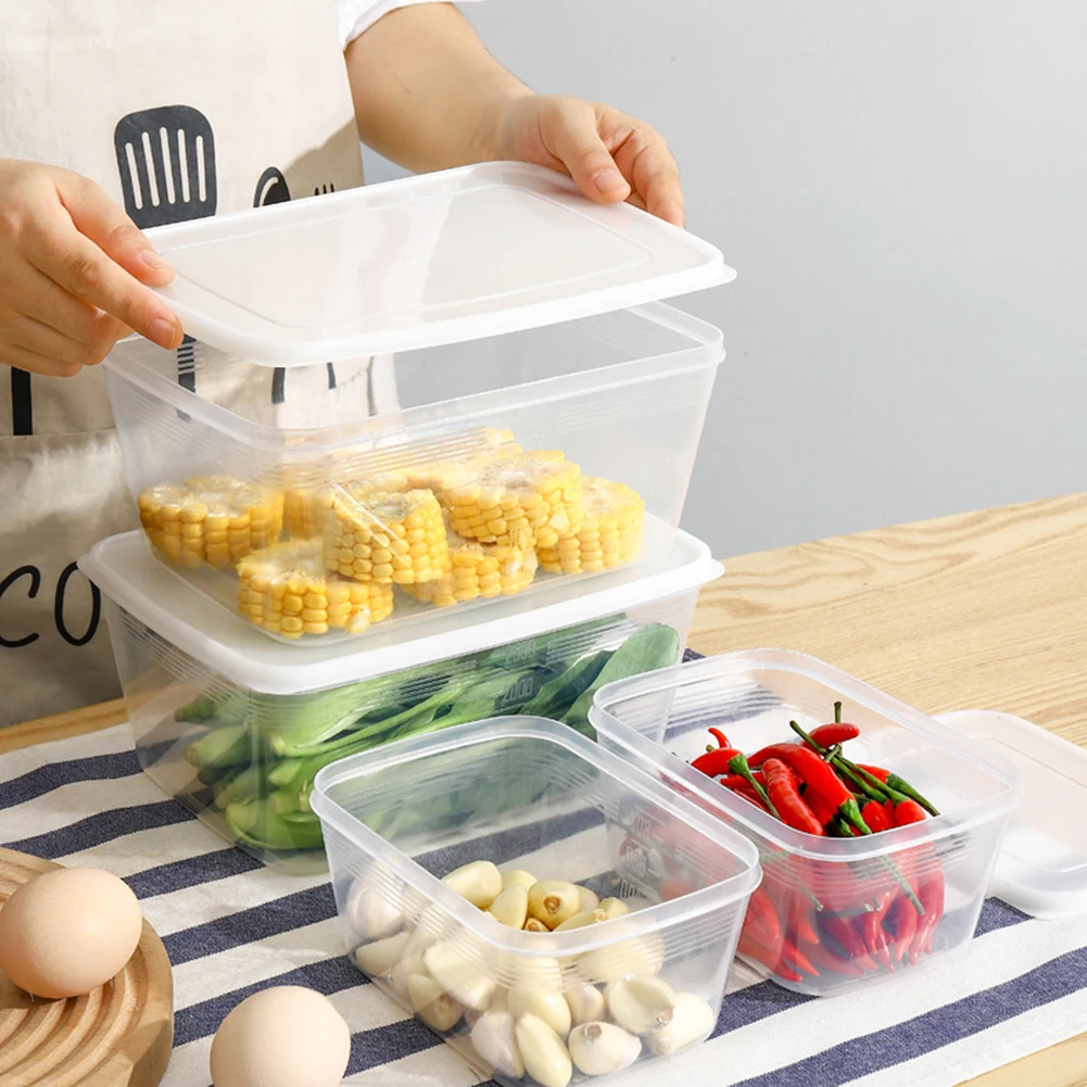Food Storage Container Plastic Kitchen Refrigerator Box Multigrain Storage Tank Transparent Sealed Cans 1000/2000/3000ML
Food Storage Container Plastic Kitchen Refrigerator Box Multigrain Storage Tank Transparent Sealed Cans 1000/2000/3000ML