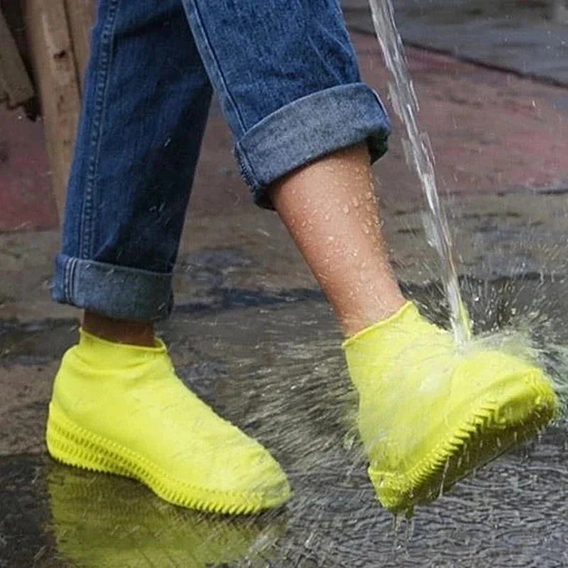 Non-slip Elastic Silicone Unisex Shoes Cover Reusable Rain Boots Waterproof Shoe Cover Outdoor Rainy Boots Household Gadgets
Non-slip Elastic Silicone Unisex Shoes Cover Reusable Rain Boots Waterproof Shoe Cover Outdoor Rainy Boots Household Gadgets