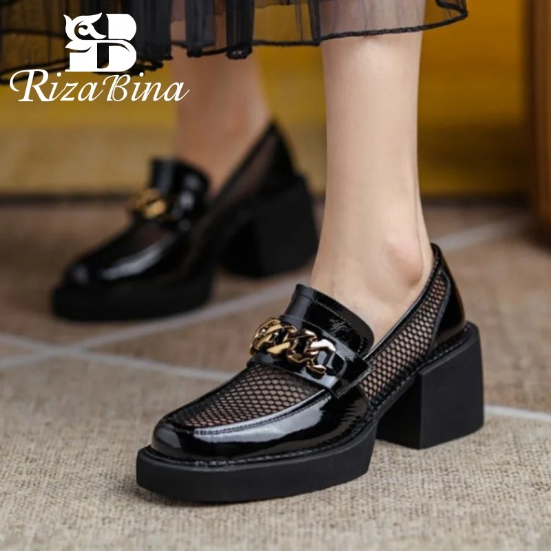 RIZABINA Size 33-41 Women Pumps Real Leather Summer High Heels Shoes For Woman 2022 New Fashion Casual Daily Lady Footwear
RIZABINA Size 33-41 Women Pumps Real Leather Summer High Heels Shoes For Woman 2022 New Fashion Casual Daily Lady Footwear
