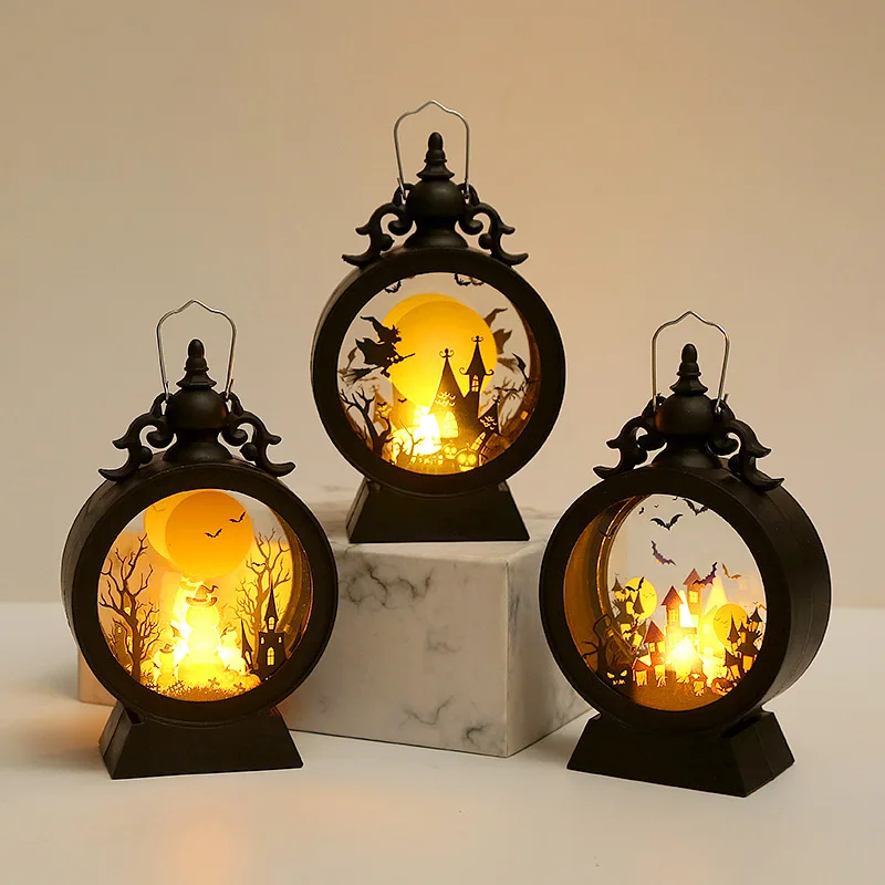 Halloween Witch Pumpkin Lantern Portable LED Vintage Castle Lantern For Table Centerpieces Windows Walls Decoration
Halloween Witch Pumpkin Lantern Portable LED Vintage Castle Lantern For Table Centerpieces Windows Walls Decoration
