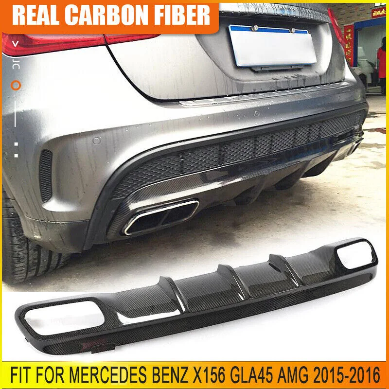For Mercedes Benz X156 GLA45 AMG 2015-2016 Carbon Fiber Rear Bumper Diffuser Lip
For Mercedes Benz X156 GLA45 AMG 2015-2016 Carbon Fiber Rear Bumper Diffuser Lip