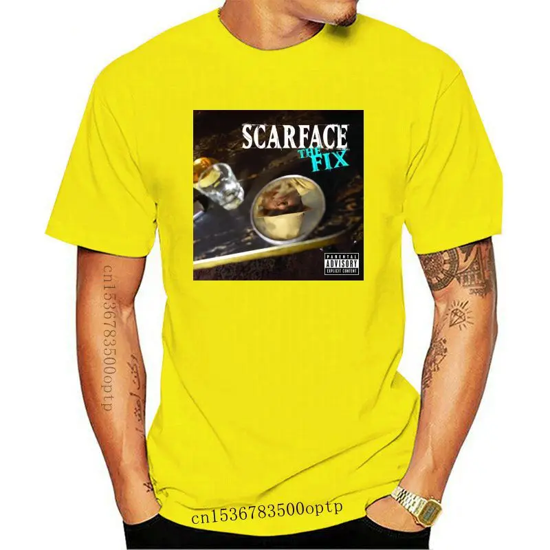 Camiseta de Scarface The Fix para hombre, ropa de verano de talla S-2Xl, novedad de 2021 
Camiseta de Scarface The Fix para hombre, ropa de verano de talla S-2Xl, novedad de 2021