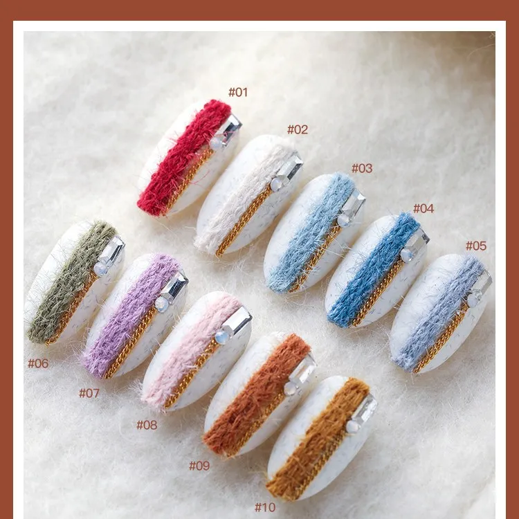 1 Pcs Wool Line knittin 3D Nail Art Decoration Strip Bowknot New Wave Strip Nail Art DIY Japanese Design Manicure Set for Nails
1 Pcs Wool Line knittin 3D Nail Art Decoration Strip Bowknot New Wave Strip Nail Art DIY Japanese Design Manicure Set for Nails