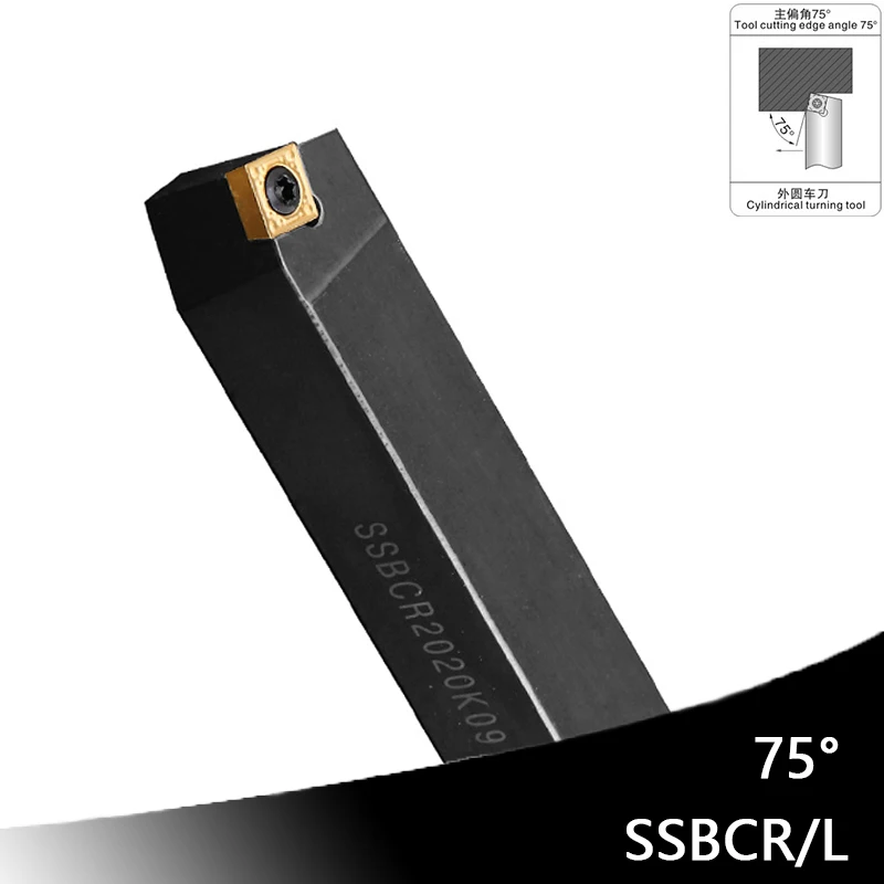 1PC SSBCR1212H09 SSBCR1616 External Turning Tool Lathe Cutting CNC SSBCR2020K09 SSBCR2525M09 SSBCR SSBCL Carbide Inserst SCMT
1PC SSBCR1212H09 SSBCR1616 External Turning Tool Lathe Cutting CNC SSBCR2020K09 SSBCR2525M09 SSBCR SSBCL Carbide Inserst SCMT