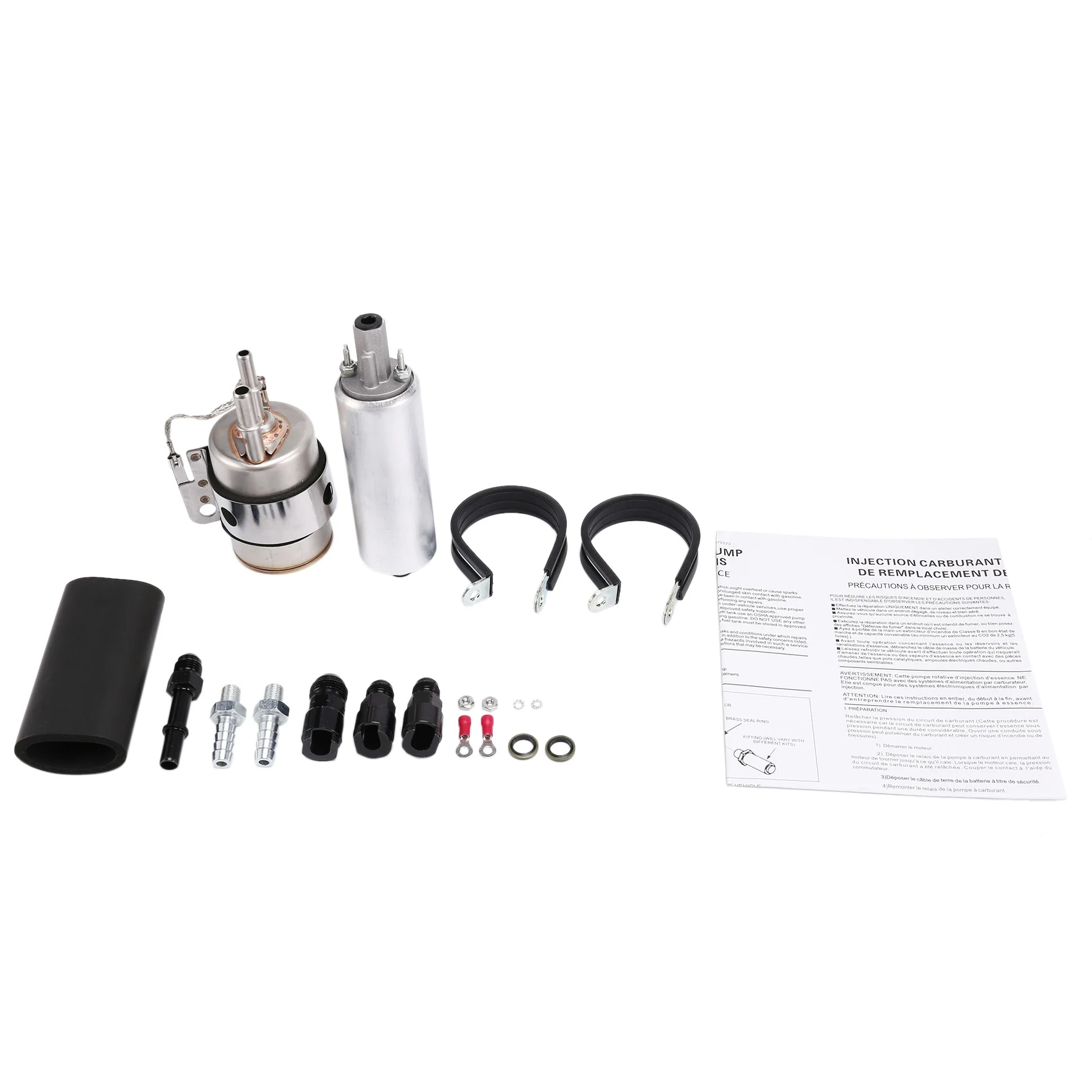 Fuel Filter & Regulator EFI Fuel Pump Kit for Walbro Returnless -6AN Engine Swap
Fuel Filter & Regulator EFI Fuel Pump Kit for Walbro Returnless -6AN Engine Swap