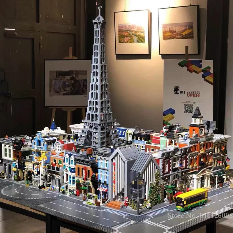 Stock MOC Creative City Street View 15001 15002 15003 15004 15005 15006 15007 15008 15009 15010 Building Block Model Bricks Toys
Stock MOC Creative City Street View 15001 15002 15003 15004 15005 15006 15007 15008 15009 15010 Building Block Model Bricks Toys