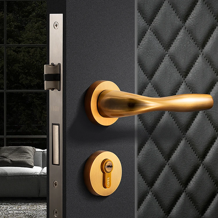 Bedroom Minimalist Interior Door HandleZinc Alloy Door Locks Continental Lock Cylinder Security Mute Door Lock
Bedroom Minimalist Interior Door HandleZinc Alloy Door Locks Continental Lock Cylinder Security Mute Door Lock