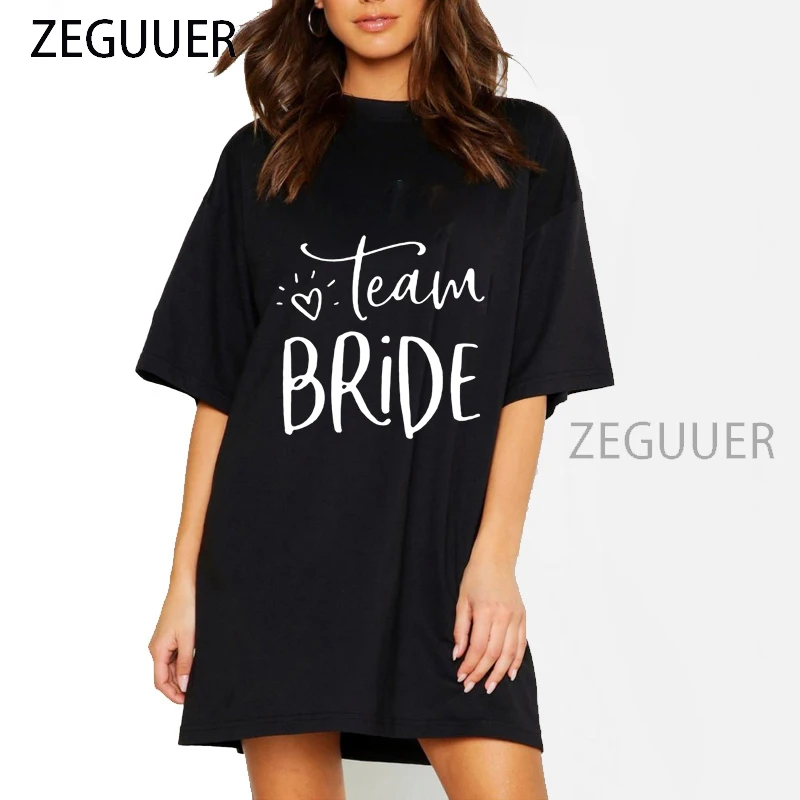 Женское пляжное мини-платье с коротким рукавом Team Bride, корейское повседневное Свободное платье с буквенным принтом, лето 2019
Женское пляжное мини-платье с коротким рукавом Team Bride, корейское повседневное Свободное платье с буквенным принтом, лето 2019
