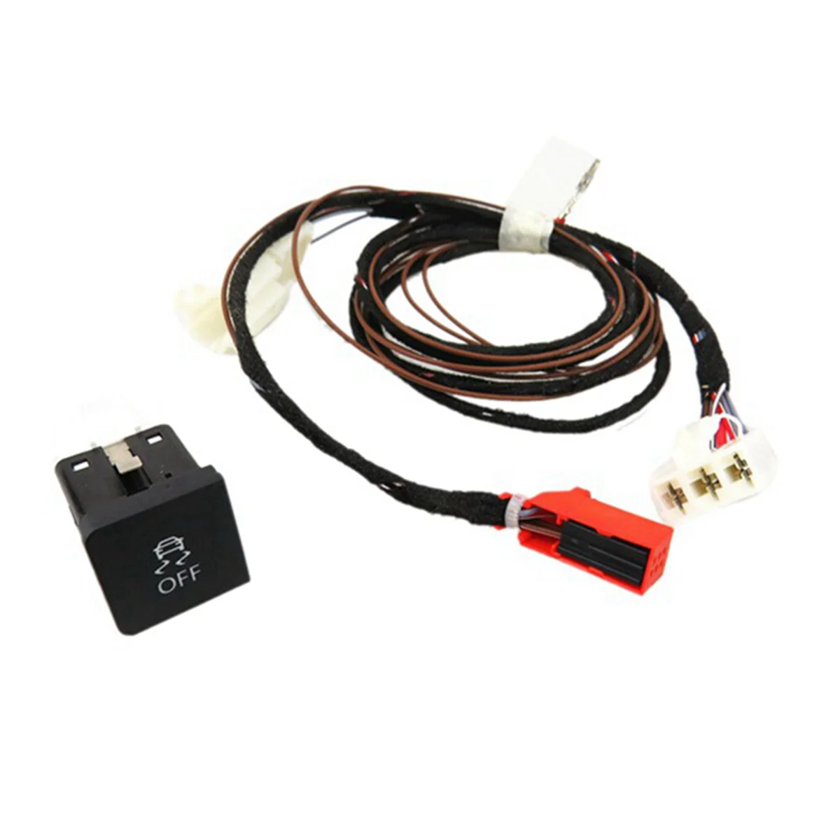 25 Set Traction Control ESP OFF ASR Switch Button with Cable Harness Plug 1KD927117 for Golf MK6 Jetta 5 MK5 6
25 Set Traction Control ESP OFF ASR Switch Button with Cable Harness Plug 1KD927117 for Golf MK6 Jetta 5 MK5 6