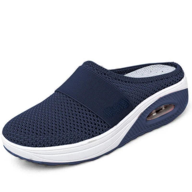 Mesh Breathable Slippers Women's Plus Size Solid Color Leisure Wedge Slides Soft Bottom Platform Sandals Sandalias Plataforma
Mesh Breathable Slippers Women's Plus Size Solid Color Leisure Wedge Slides Soft Bottom Platform Sandals Sandalias Plataforma