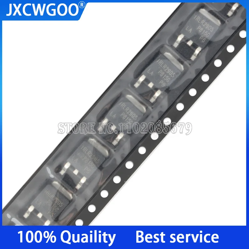 10 шт. 100% Новый оригинальный IRLR2905TRPBF IRLR2905 TO-252 N-channel 55V 42A FET MOSFET 
10 шт. 100% Новый оригинальный IRLR2905TRPBF IRLR2905 TO-252 N-channel 55V 42A FET MOSFET