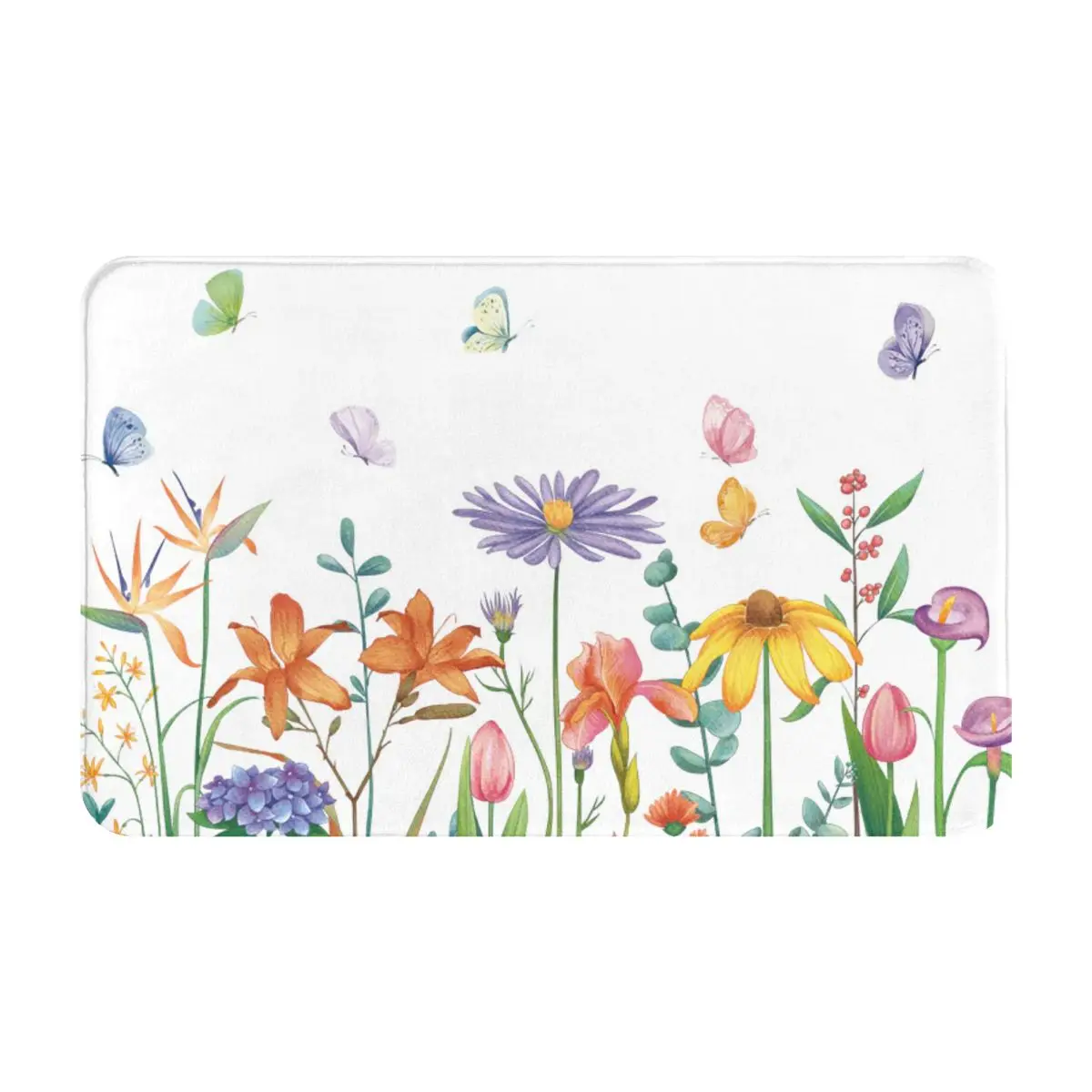 Garden Flowers Immerse Super Absorbentself Elegance Style Non-Slip Play Mats Suitable Bedrooms Living Rooms Outdoor Aesthetics 
Garden Flowers Immerse Super Absorbentself Elegance Style Non-Slip Play Mats Suitable Bedrooms Living Rooms Outdoor Aesthetics