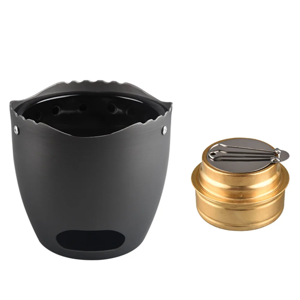 Aluminum Alloy Camping Alcohol Stoves Charcoal Wood Burners Tea Warmer Furnace Portable Backpacking Hiking Picnic Stove
Aluminum Alloy Camping Alcohol Stoves Charcoal Wood Burners Tea Warmer Furnace Portable Backpacking Hiking Picnic Stove