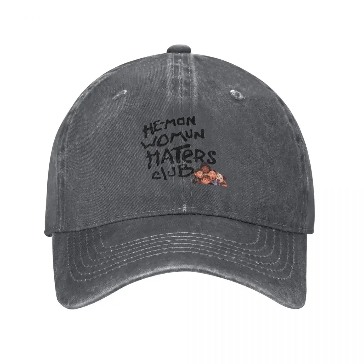 The Little Rascals He-Man Womun Haters Club Бейсбольная кепка Пляжная прогулка забавная шляпа Icon
