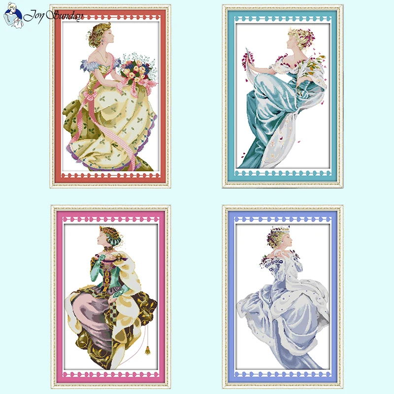Four Seasons Queen Series Character Pattern Cross stitch Kit 14CT 16CT 11CT Counted Fabric Embroidery Set DIY Home Decor Crafts
Four Seasons Queen Series Character Pattern Cross stitch Kit 14CT 16CT 11CT Counted Fabric Embroidery Set DIY Home Decor Crafts