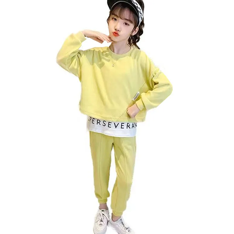 Girls Suits Spring Autumn Children Long Sleeve T-shirt + Pants Sports Sweatshirt 2pc Streetwear Casual Baby Girl Clothes Outfits
Girls Suits Spring Autumn Children Long Sleeve T-shirt + Pants Sports Sweatshirt 2pc Streetwear Casual Baby Girl Clothes Outfits