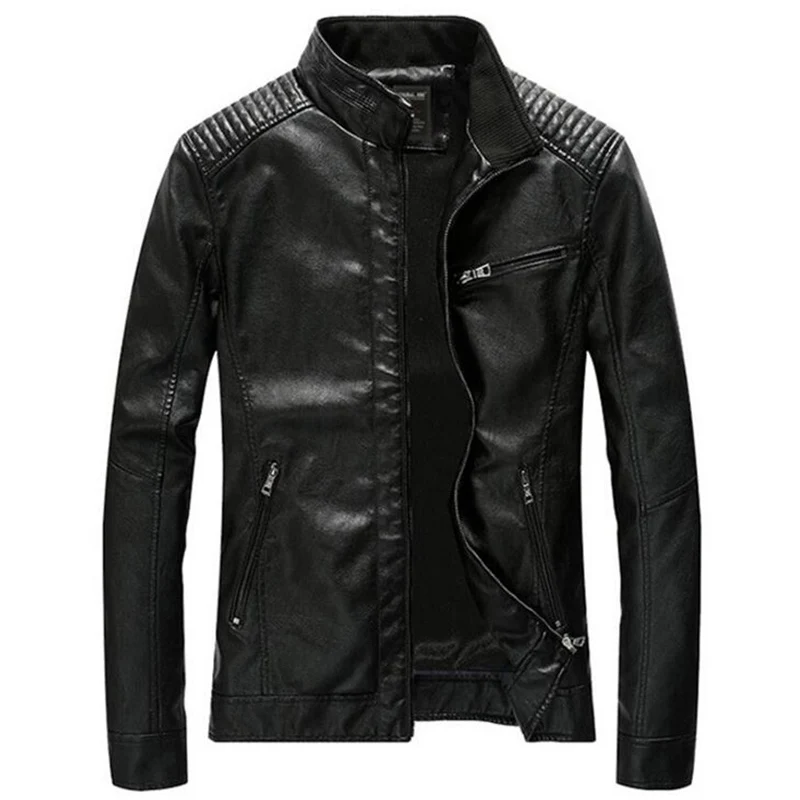 High Quality Winter Motorcycle Jacket Men Windbreaker Faux PU Leather Coat Men jaqueta de couro New Biker Jacket 5XL Wholesale
High Quality Winter Motorcycle Jacket Men Windbreaker Faux PU Leather Coat Men jaqueta de couro New Biker Jacket 5XL Wholesale