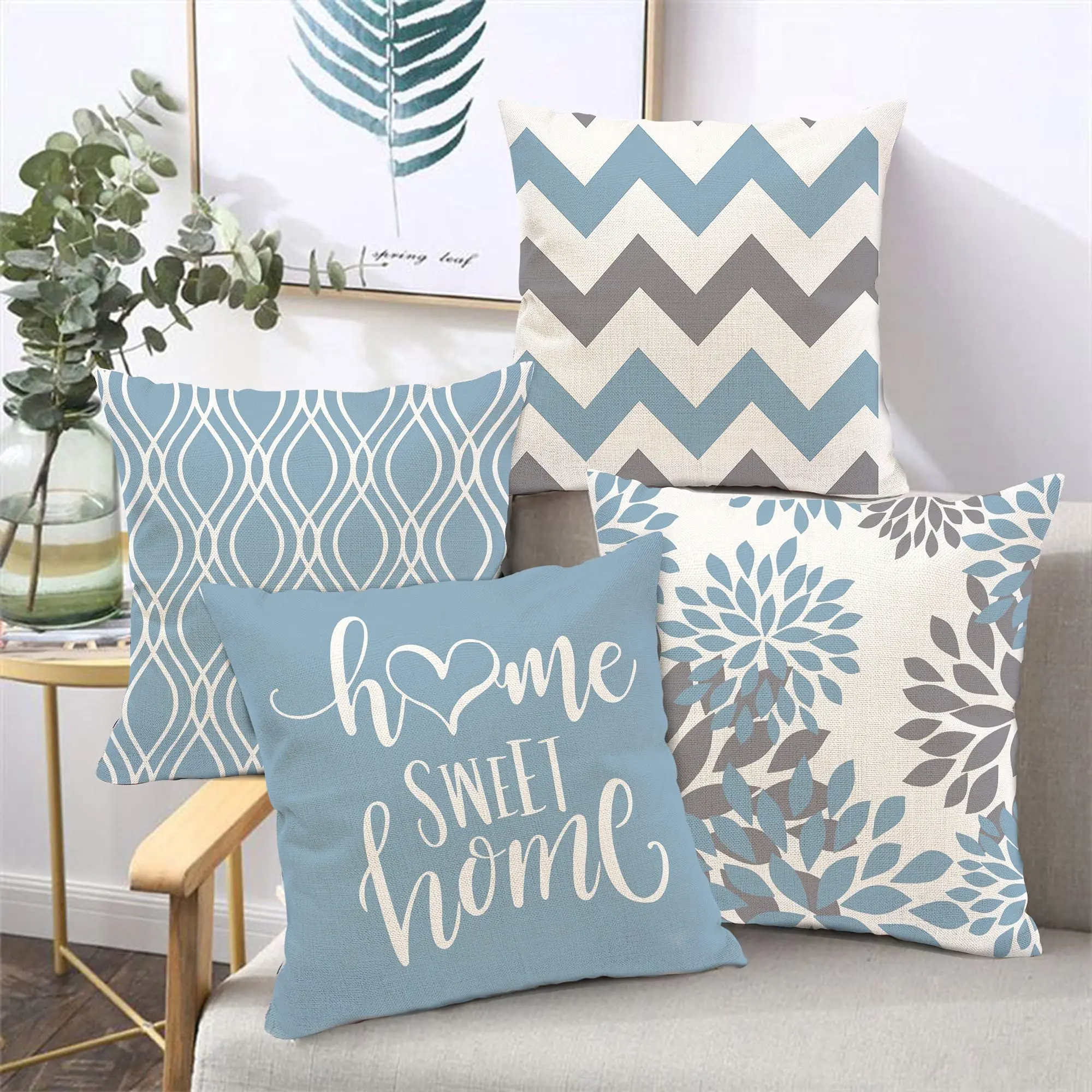 Lake blue white geometric linen pillowcase sofa cushion cover home decoration can be customized for you 40x40 45x45 50x50 60x60
Lake blue white geometric linen pillowcase sofa cushion cover home decoration can be customized for you 40x40 45x45 50x50 60x60