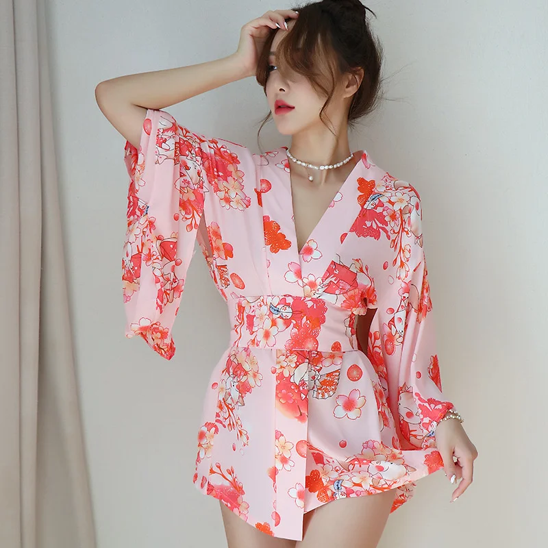 sexy underwear pajamas Womens lingerie nightdress Ladies Intimates new kimono cute playful role play
sexy underwear pajamas Womens lingerie nightdress Ladies Intimates new kimono cute playful role play