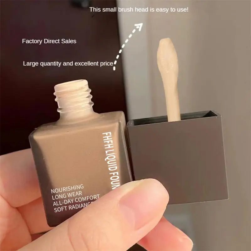 Small Square Bottle Liquid Foundation Face Base Makeup Waterproof Anti-sweat Concealer Moisturizing Foundation Cream Cosmetic
Small Square Bottle Liquid Foundation Face Base Makeup Waterproof Anti-sweat Concealer Moisturizing Foundation Cream Cosmetic