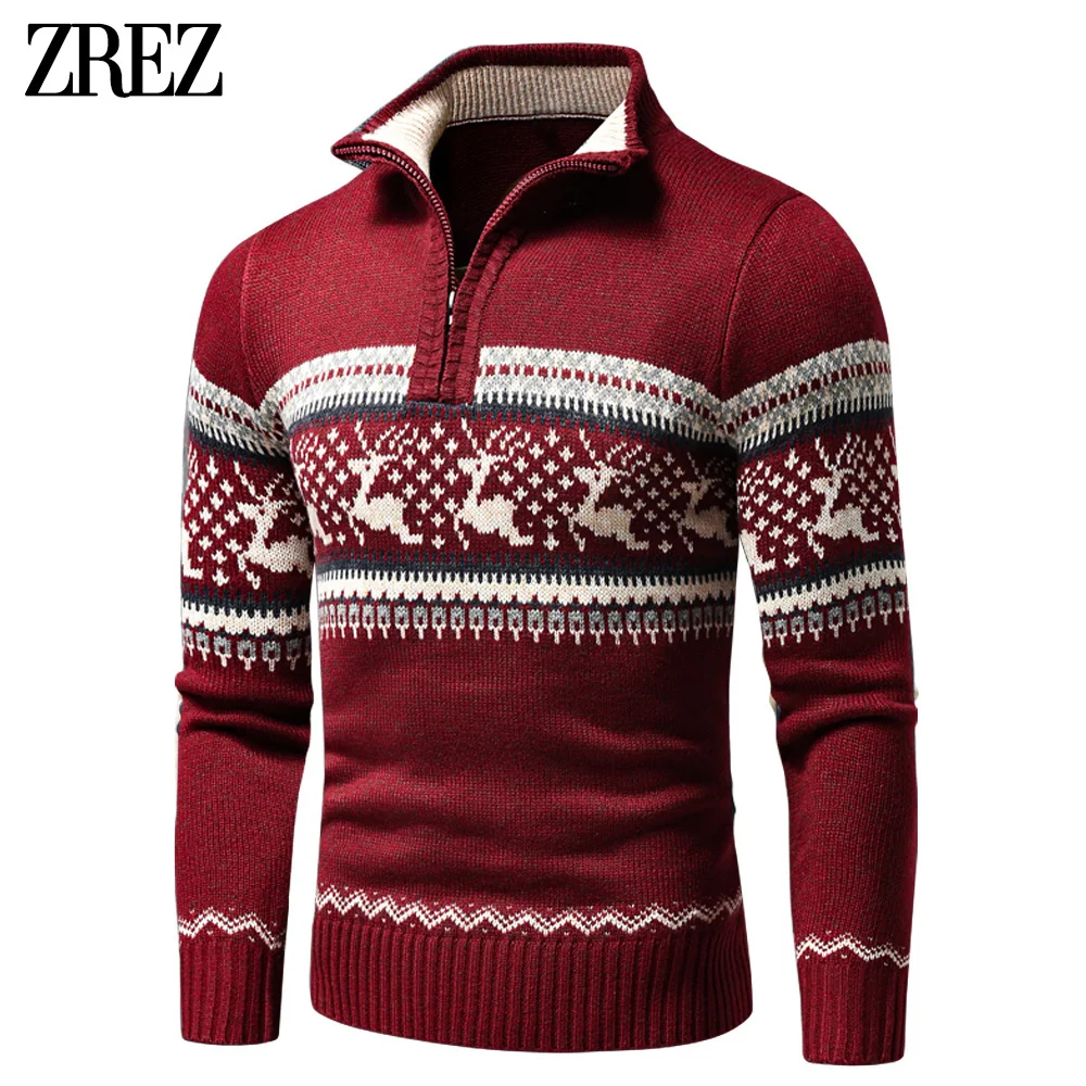 Men Autumn New Casual Jacquard alf Zip Polo Sweater Cardian Jacket Men Winter Lon Sleeve Mock Neck Sweater Pullover Men
Men Autumn New Casual Jacquard alf Zip Polo Sweater Cardian Jacket Men Winter Lon Sleeve Mock Neck Sweater Pullover Men