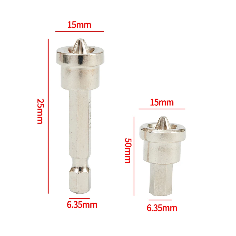 6pcs/Set Magnetic Positioning Screwdriver Bits Head Woodworking Screw Hex Shank For Installation Of Plasterboard Drywall Screws
6pcs/Set Magnetic Positioning Screwdriver Bits Head Woodworking Screw Hex Shank For Installation Of Plasterboard Drywall Screws