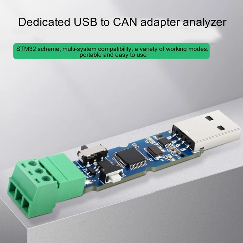 Waveshare USB To CAN Adapter STM32 Chip Scheme Multiple Working Modes Multi System Compatible
Waveshare USB To CAN Adapter STM32 Chip Scheme Multiple Working Modes Multi System Compatible