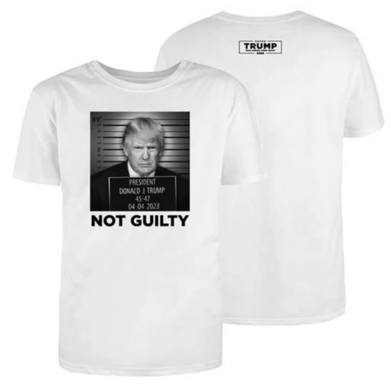 Классическая футболка с надписью «No Guilty 2024» с надписью «Take America Back выборов», футболка с коротким рукавом и графическим рисунком, приталенные футболки для фанатов
Классическая футболка с надписью «No Guilty 2024» с надписью «Take America Back выборов», футболка с коротким рукавом и графическим рисунком, приталенные футболки для фанатов