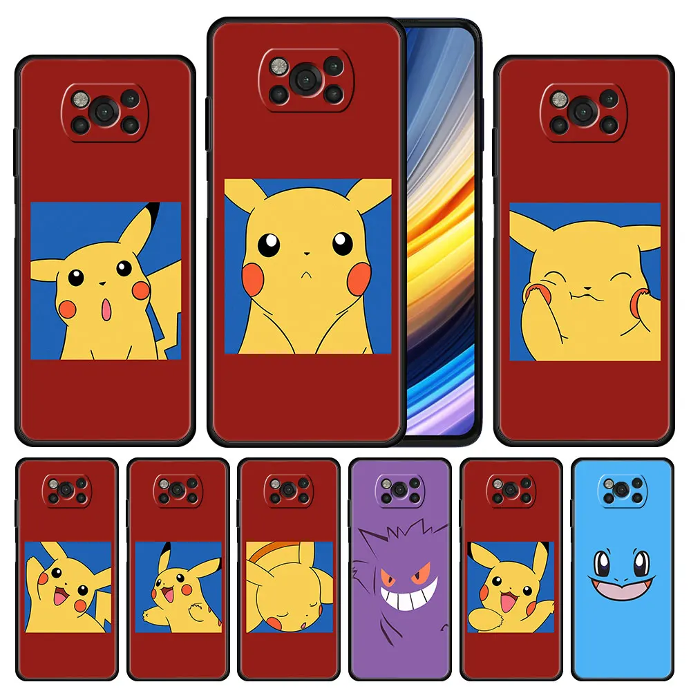 Case Cover for Xiaomi Poco X3 X4 M3 F1 F2 F3 M3 M4 NFC Redmi K40 K40s K50 11T 12 12X Pro Armor Luxury Bag Pokemon Expression
Case Cover for Xiaomi Poco X3 X4 M3 F1 F2 F3 M3 M4 NFC Redmi K40 K40s K50 11T 12 12X Pro Armor Luxury Bag Pokemon Expression