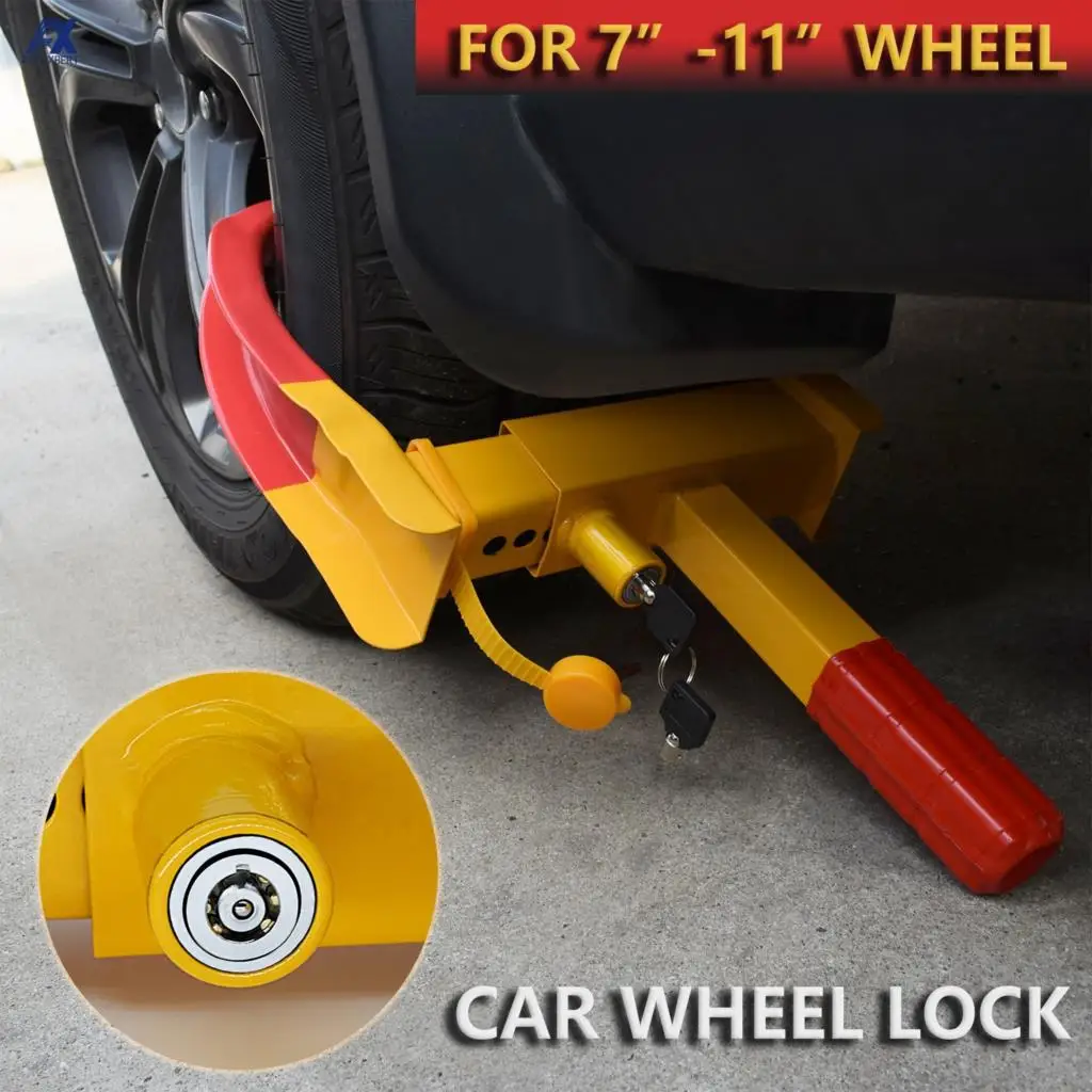 XMM-4 Car Tyre Clamp Lock Thickened Anti-theft Auto Wheel Lock For Caravan Motorcycle Carts Security
XMM-4 Car Tyre Clamp Lock Thickened Anti-theft Auto Wheel Lock For Caravan Motorcycle Carts Security