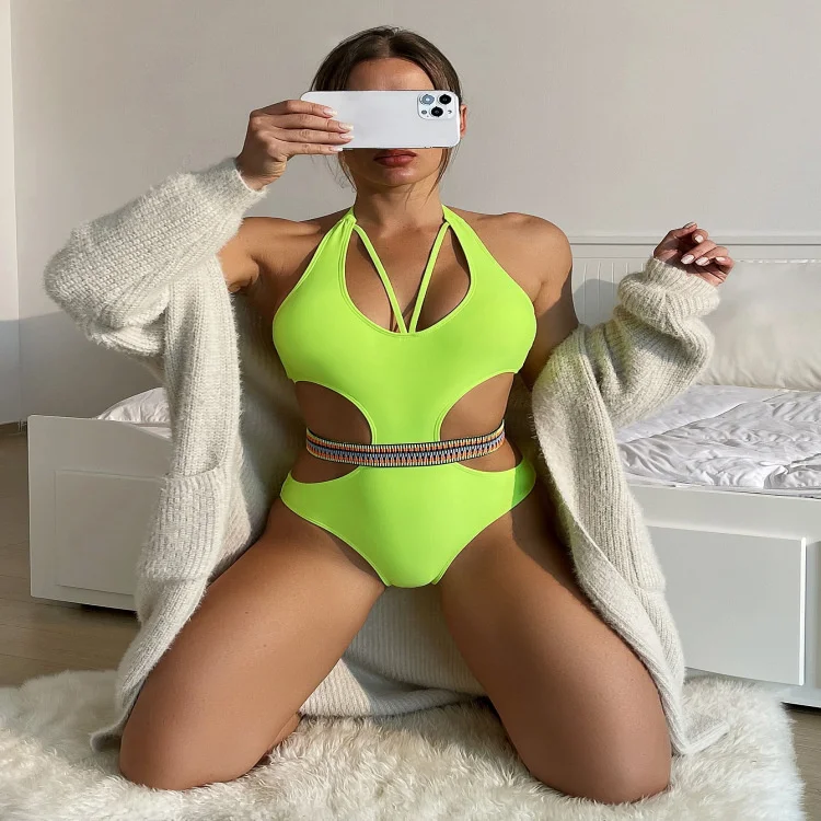 Новинка 2022, сексуальное цветное Бандажное бикини, Цельный купальник, женский купальник
Новинка 2022, сексуальное цветное Бандажное бикини, Цельный купальник, женский купальник