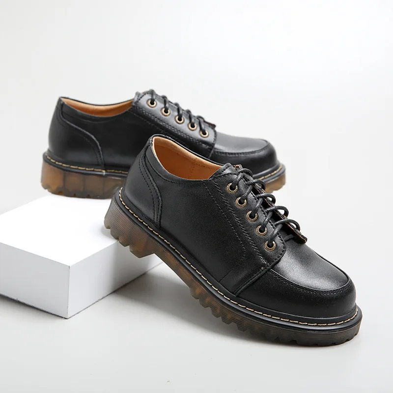 New 2022 Autumn Winter Shoes Women Genuine Leather Shoes Flat Soft Cow Leather Shoes Brand Brogues Women Flats Thick Sole YX4799
New 2022 Autumn Winter Shoes Women Genuine Leather Shoes Flat Soft Cow Leather Shoes Brand Brogues Women Flats Thick Sole YX4799