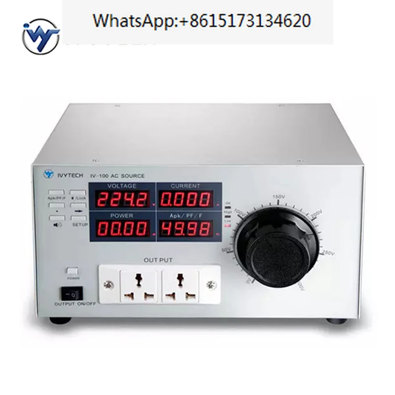 IVYTECH Adjustable AC Power Supply Upper and Lower Limit Power 1000VA Variable Frequency Power Supply Bench Storage 0-300V
IVYTECH Adjustable AC Power Supply Upper and Lower Limit Power 1000VA Variable Frequency Power Supply Bench Storage 0-300V