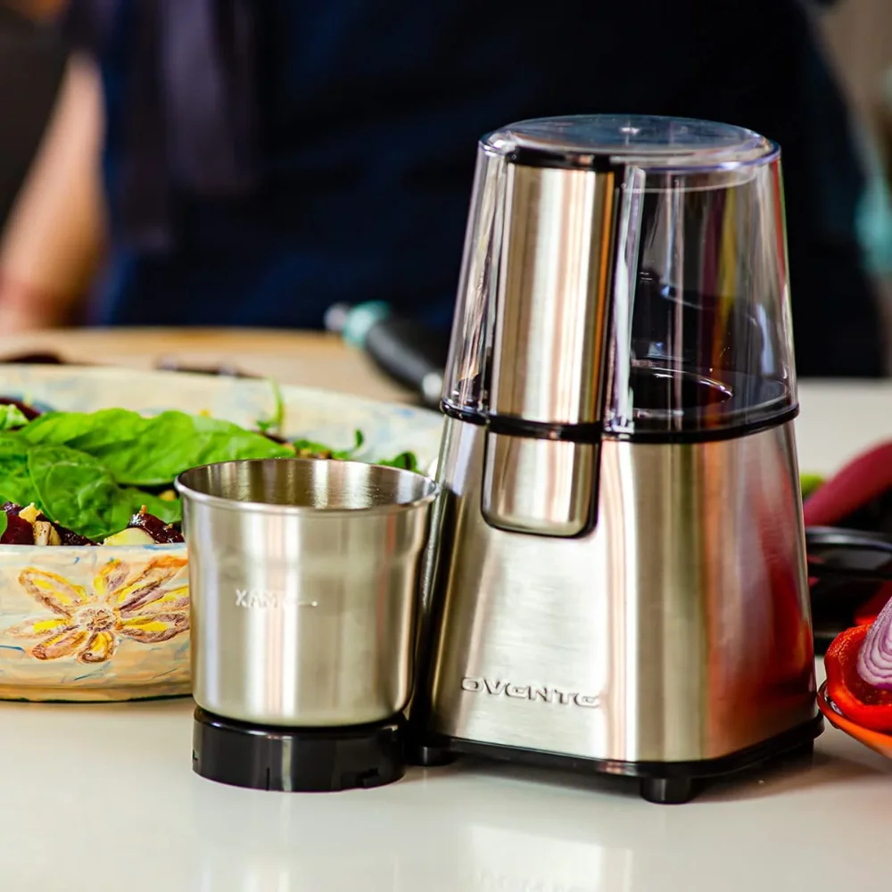 2023 New Ovente Electric Stainless Steel Bladed Coffee Grinder with Fast Grinding
2023 New Ovente Electric Stainless Steel Bladed Coffee Grinder with Fast Grinding