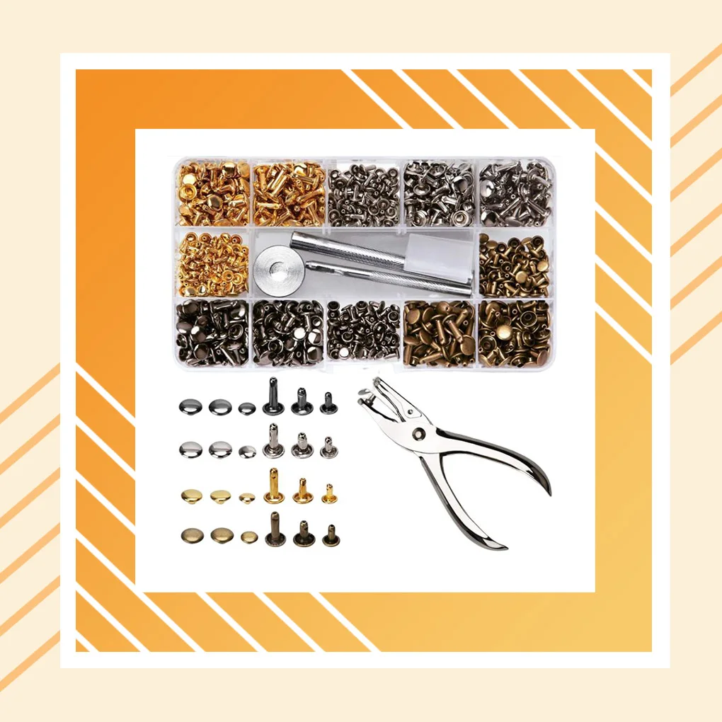 480 Pieces Round Rivets Clothing Garment Coat Waist Belt Clothes Handbag DIY Making Stud Art Craft Handicrafts
480 Pieces Round Rivets Clothing Garment Coat Waist Belt Clothes Handbag DIY Making Stud Art Craft Handicrafts