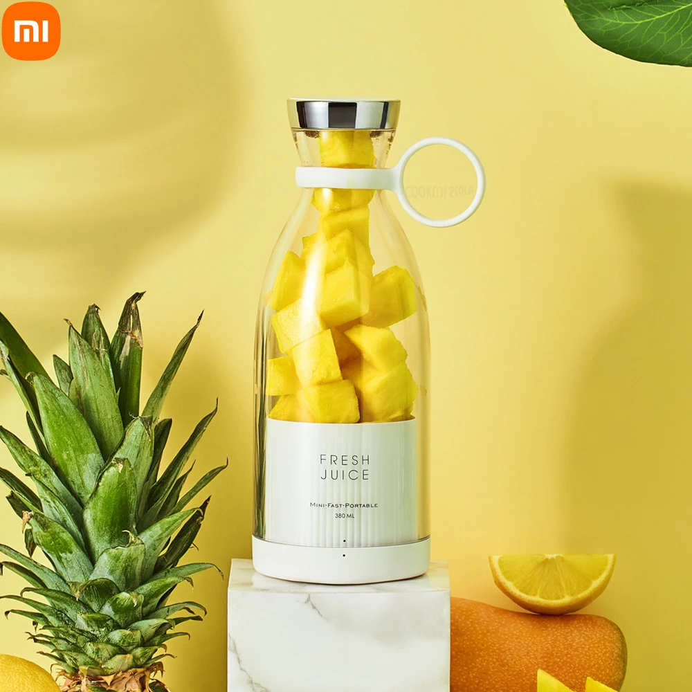 Xiaomi 380ML Electric Portable Juicer Cups with Built-in Battery Wireless Charging Outdoor Portable Mini Electric Juicer
Xiaomi 380ML Electric Portable Juicer Cups with Built-in Battery Wireless Charging Outdoor Portable Mini Electric Juicer