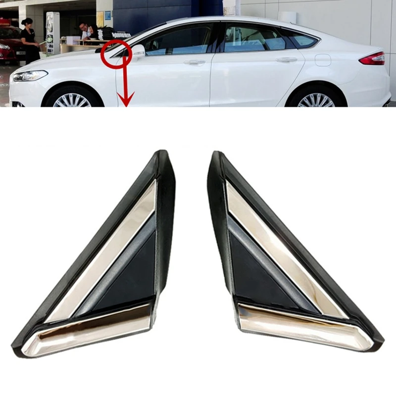 1 Pair Front Left & Right Window Door Mirror Triangle Cover Trim Panel For Ford Mondeo Fusion 2013-18 Auto Accessories
1 Pair Front Left & Right Window Door Mirror Triangle Cover Trim Panel For Ford Mondeo Fusion 2013-18 Auto Accessories