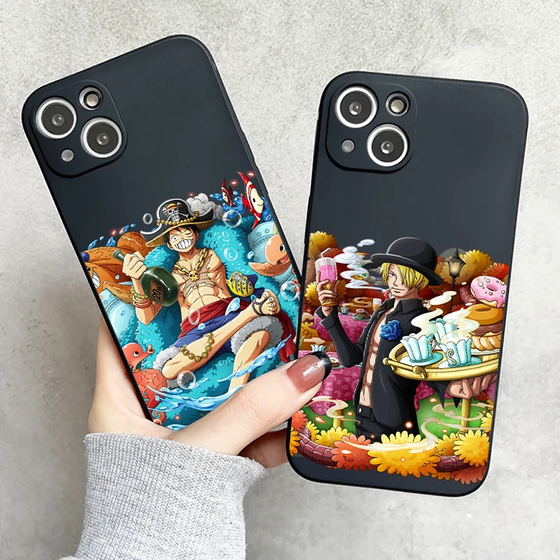 ONE PIECE Anime Phone Case For Funda iPhone 11 12 13 Pro Max Mini X XR XS SE 2020 6 7 8 Plus Back Liquid Silicon Black Coque
ONE PIECE Anime Phone Case For Funda iPhone 11 12 13 Pro Max Mini X XR XS SE 2020 6 7 8 Plus Back Liquid Silicon Black Coque