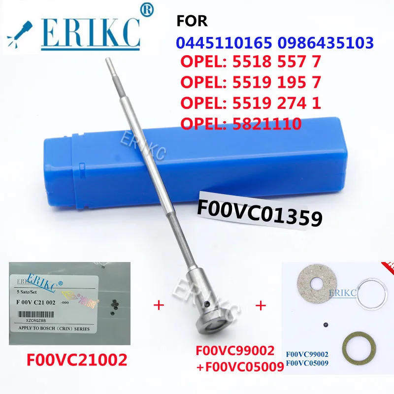 Клапан управления впрыском топлива ERIKC F00VC01359 + F00VC21002 + F00VC99002 + F00VC05009 для 0445110165 0986435103 OPEL: 55192741
Клапан управления впрыском топлива ERIKC F00VC01359 + F00VC21002 + F00VC99002 + F00VC05009 для 0445110165 0986435103 OPEL: 55192741