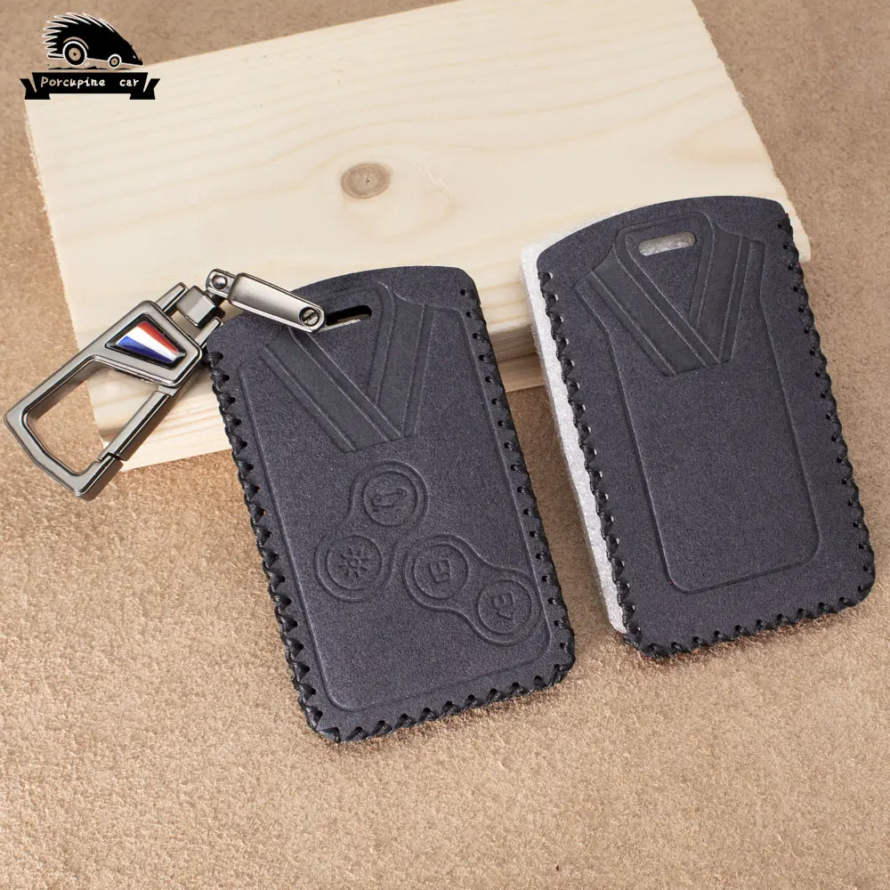 Чехол для автомобильного ключа из натуральной замши, брелок с 4 кнопками для Renault Clio Logan Megane 2 3 Koleos Scenic, держатель для карт
Чехол для автомобильного ключа из натуральной замши, брелок с 4 кнопками для Renault Clio Logan Megane 2 3 Koleos Scenic, держатель для карт