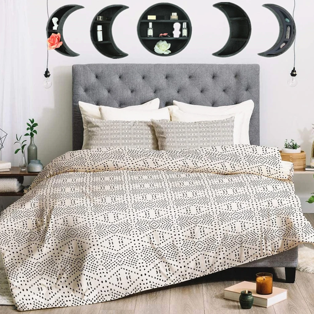 3Pcs Boho Style Storage Shelf Rustic Wooden Moon Shape Bedroom Bathroom Floating Wall Mounted Hanging Home Decor Accessories
3Pcs Boho Style Storage Shelf Rustic Wooden Moon Shape Bedroom Bathroom Floating Wall Mounted Hanging Home Decor Accessories