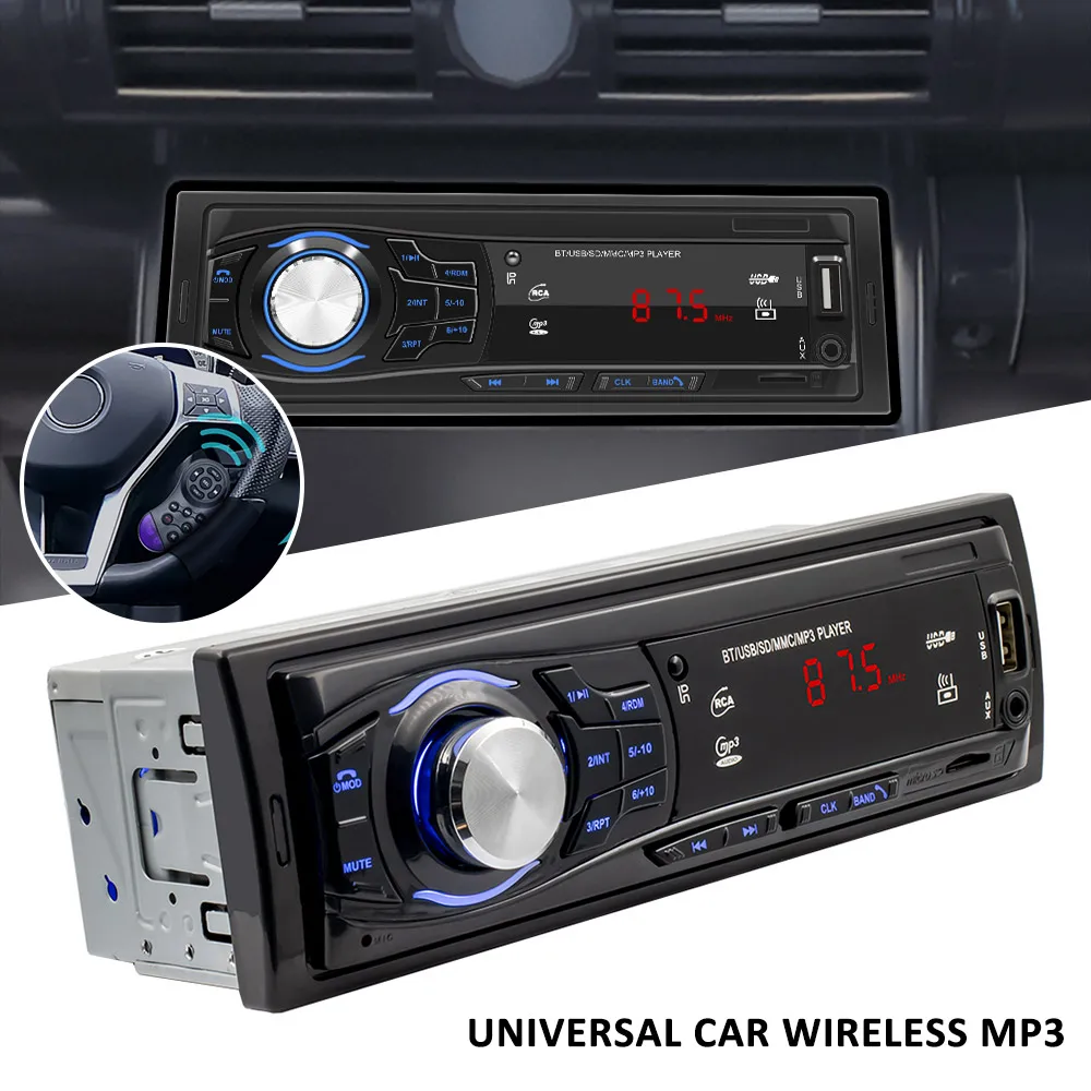 Новинка Автомобильный MP3-плеер винтажный автомобильный радиоприемник 12 в Bluetooth автостереосистемы громкой связи FM-радио AUX функция 4x45 Вт F По... 
Новинка Автомобильный MP3-плеер винтажный автомобильный радиоприемник 12 в Bluetooth автостереосистемы громкой связи FM-радио AUX функция 4x45 Вт F По...