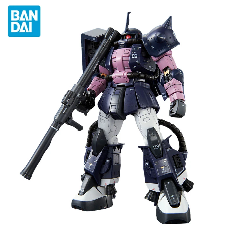 Original Bandai Gundam Anime Figure PB RG 1/144 MS-06 R-1A Black Tri-stars Zagu 2 Gundam Model Assembly Anime Action Figures Toy
Original Bandai Gundam Anime Figure PB RG 1/144 MS-06 R-1A Black Tri-stars Zagu 2 Gundam Model Assembly Anime Action Figures Toy