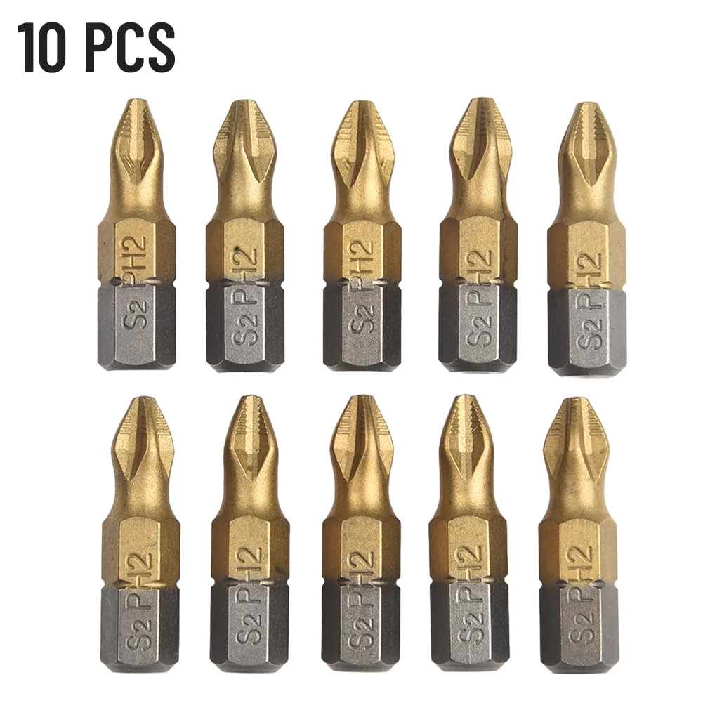 10pcs 25mm PH2 Screwdriver Bit High Speed Steel 1/4" Hex Shank Screw Drill Bit Screwdriver Bits Anti Slip Drill Bits Hand Tools
10pcs 25mm PH2 Screwdriver Bit High Speed Steel 1/4" Hex Shank Screw Drill Bit Screwdriver Bits Anti Slip Drill Bits Hand Tools