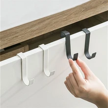 S-Shaped Metal Hook Cabinet Door Hanging Rack Gadgets Holders Desk Shelves Kitchen Utensils Storage Organizer Bathroom Accessori