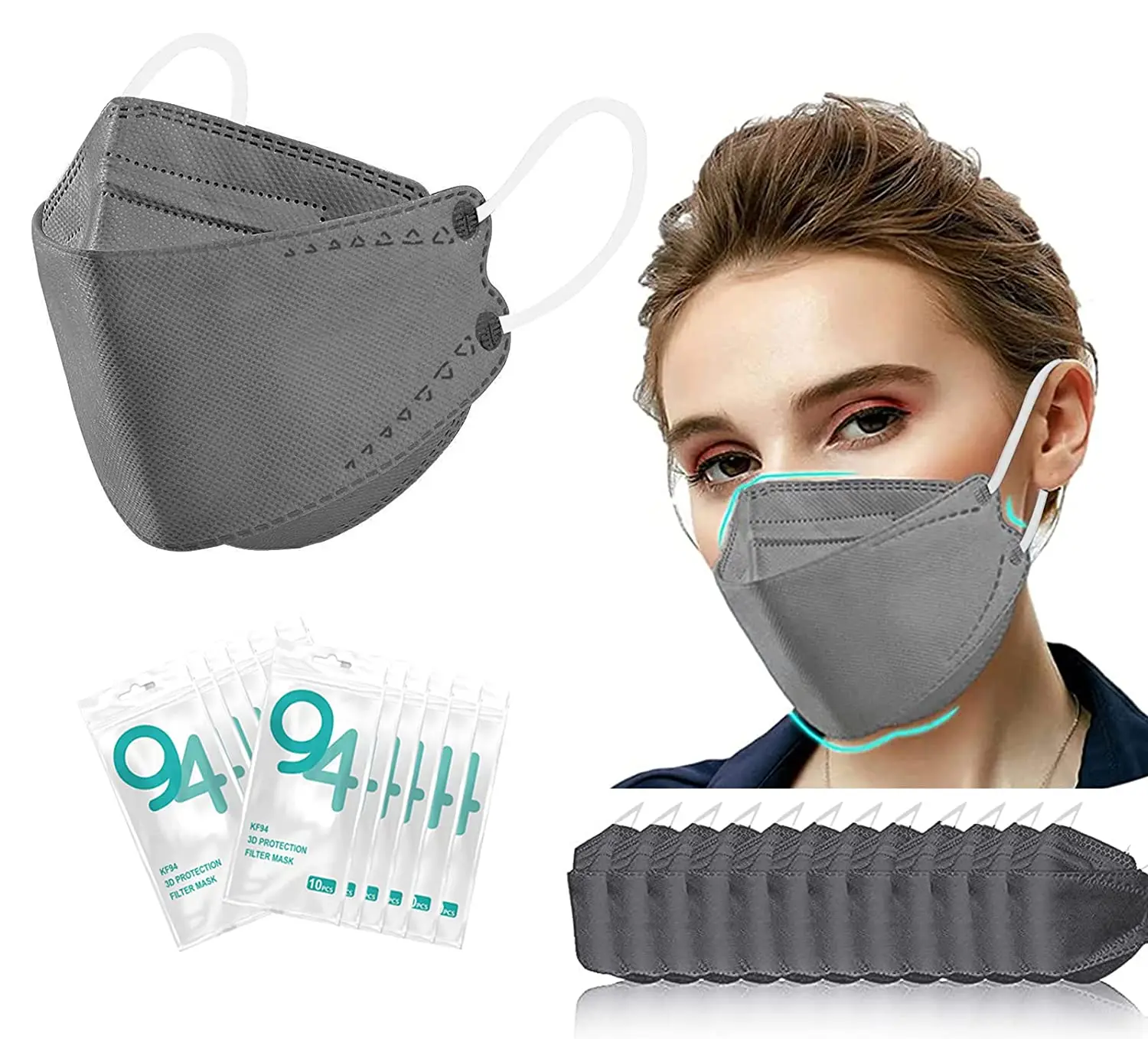 10PCS Mascarillas Desechables 5D Fish Style Face Mask 5 Layer Cup Dust-Safety Masks Filter Masque jetables Halloween cosplay
10PCS Mascarillas Desechables 5D Fish Style Face Mask 5 Layer Cup Dust-Safety Masks Filter Masque jetables Halloween cosplay