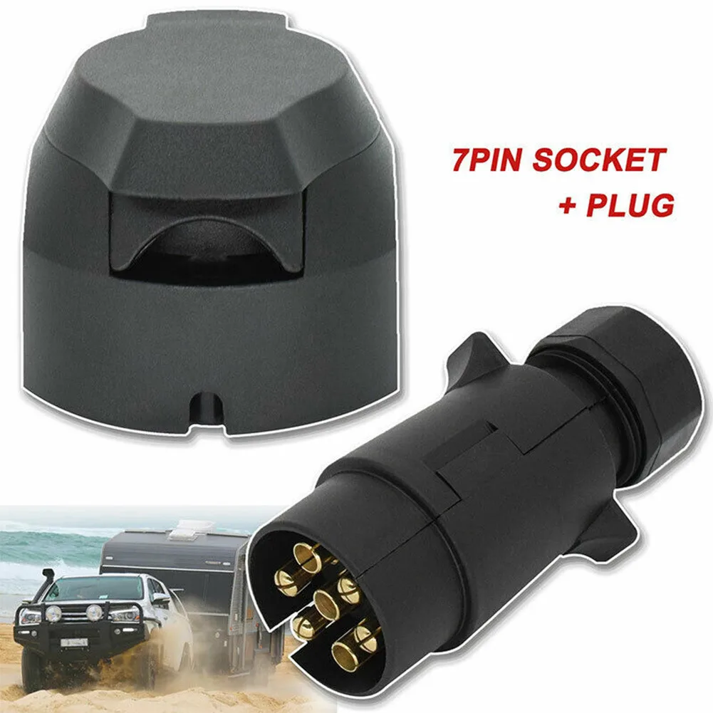 Tow Bar Electrics 7 Pin 12v N Type PLASTIC Socket & Plug Trailer Lights For Indicators Side Light Brake Lights Fog Lamp
Tow Bar Electrics 7 Pin 12v N Type PLASTIC Socket & Plug Trailer Lights For Indicators Side Light Brake Lights Fog Lamp