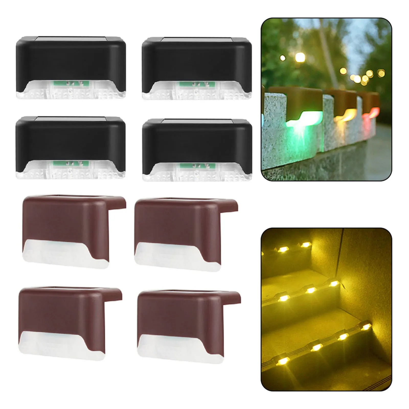 4 Pcs Solar LED Lights Outdoor Garden Lights IP65 Waterproof Solar Step Deck Light Lamp Courtyard Stairs Pathway Garden Decor
4 Pcs Solar LED Lights Outdoor Garden Lights IP65 Waterproof Solar Step Deck Light Lamp Courtyard Stairs Pathway Garden Decor
